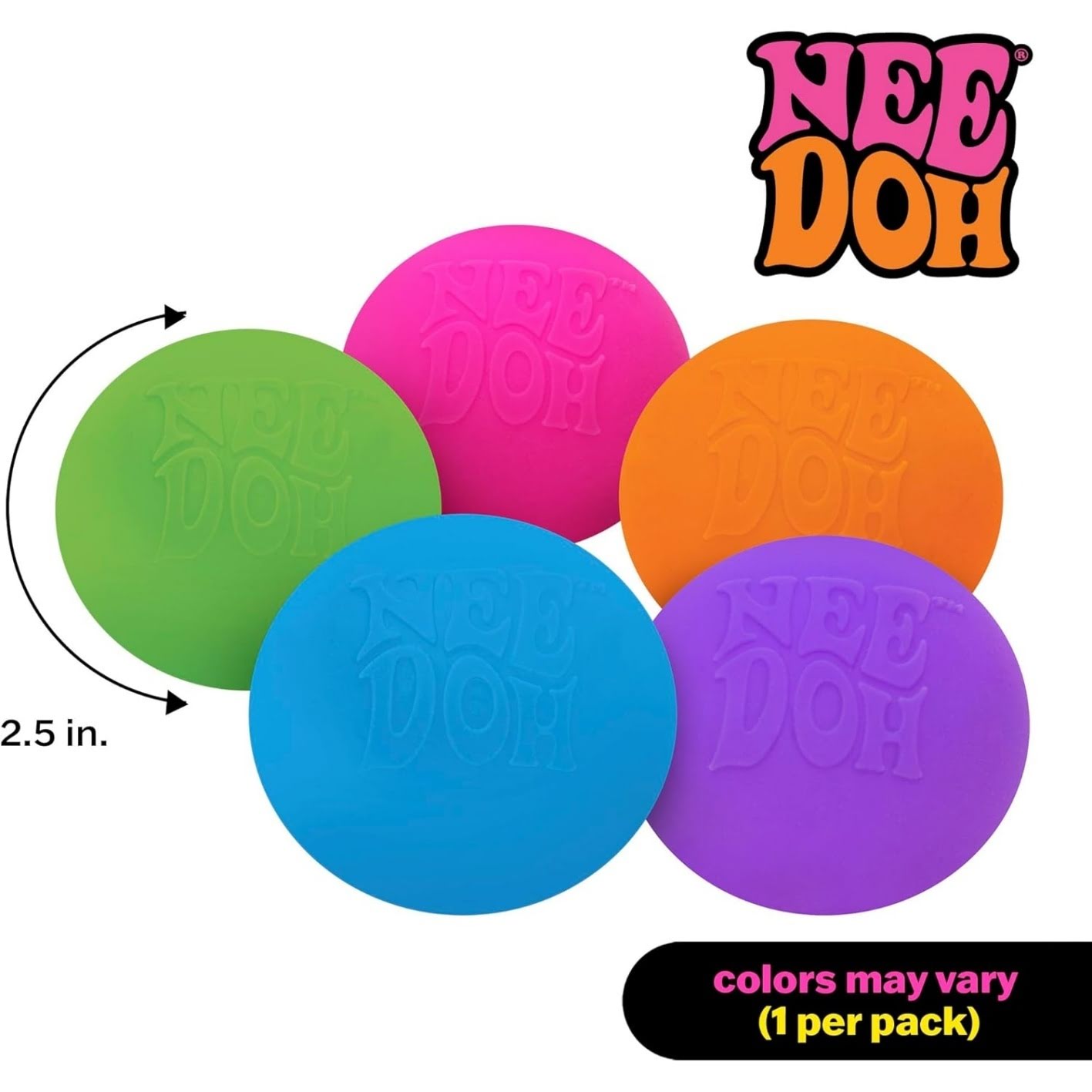 NeeDoh Original Sensory Ball – Purple - Image 12