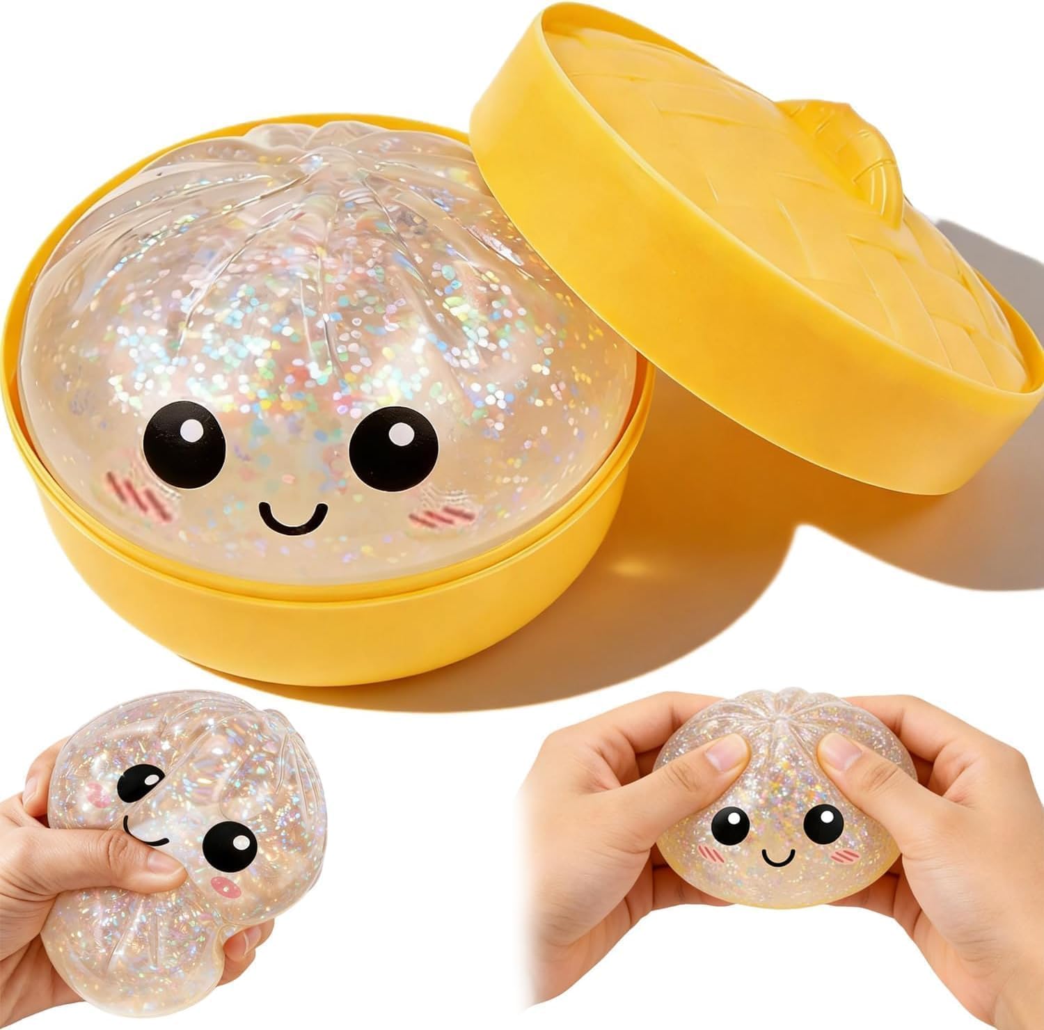Slow Rising Squishy Toy Set. Sensory Stress-Relief Soft Silicone Toys. Soft and Bouncy Stress-Relief Toys. Anxiety Relief. Cute Soft Silicone Toys. Party Favors - Image 5