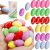 24 Packs Mini Footballs Squishy Toys