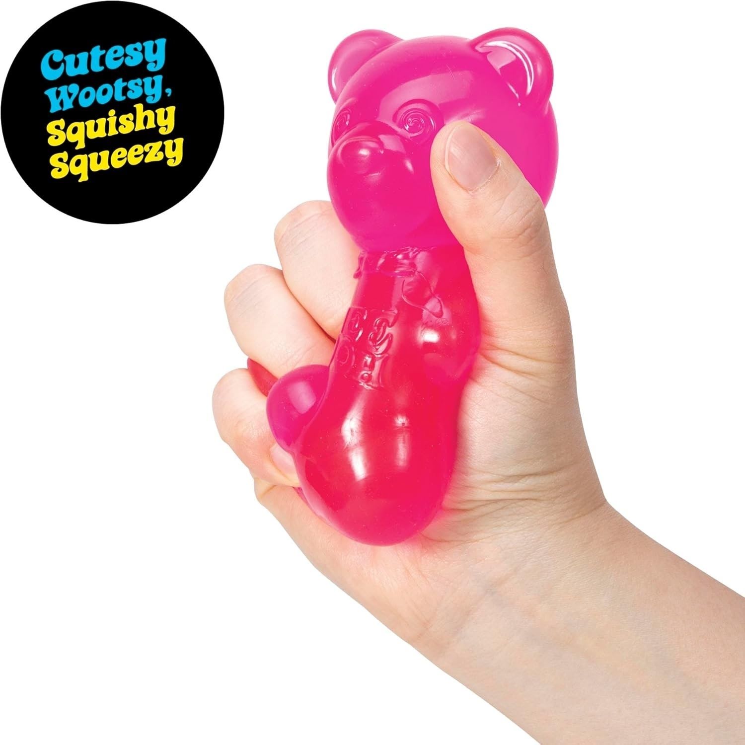 NeeDoh Gummy Bear – Jelly Sensory Toy – 3.5″ - Image 3